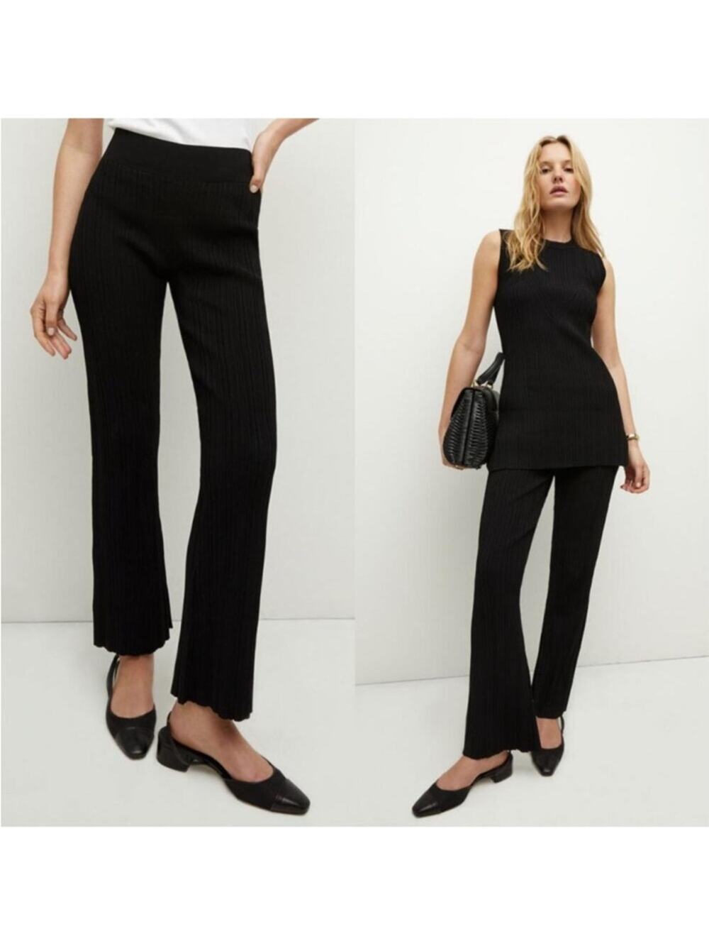 NWT Veronica Beard Massaro Pant Black sz M